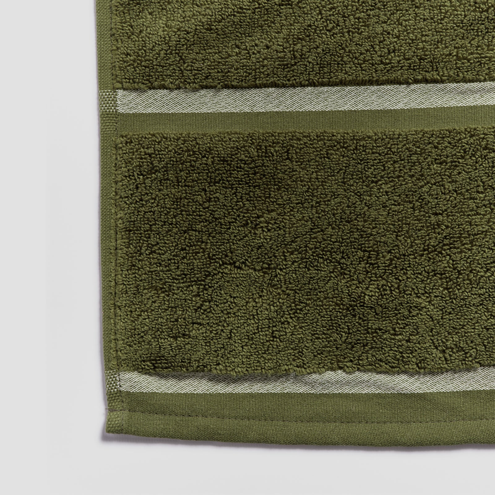 Botanic Green Washcloth