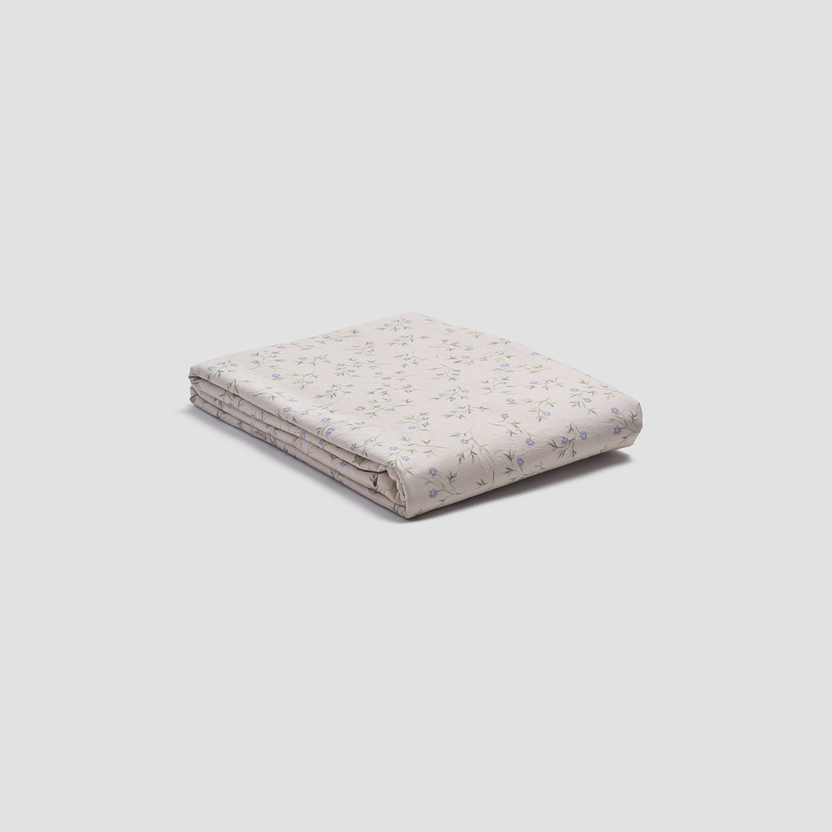 Spring Sprig Printed Cotton Flat Sheet